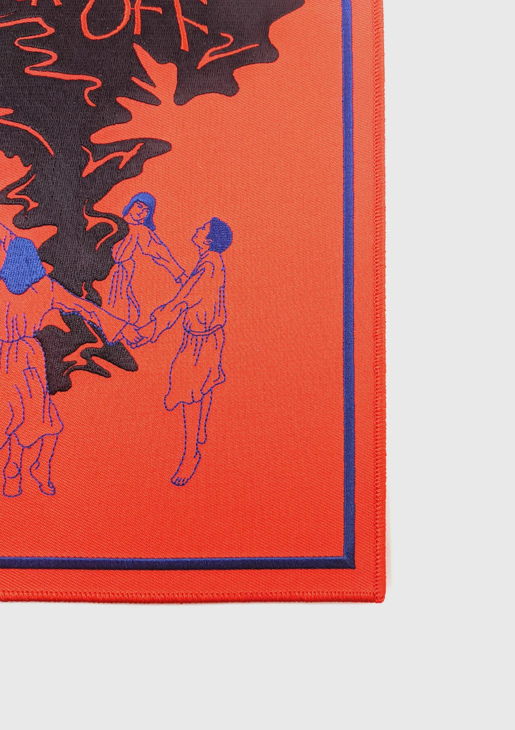 Back Off Iron On Patch - Badaboöm Studio